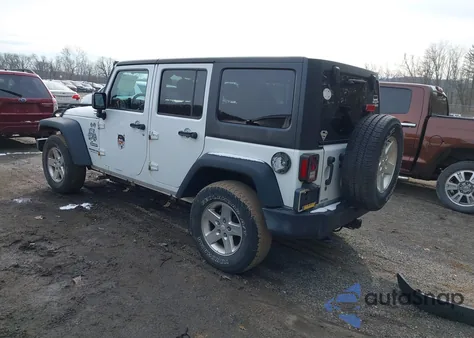 2016 Jeep Wrangler Unlimited Sport из США, поврежденный, VIN 1C4BJWDG1GL205738